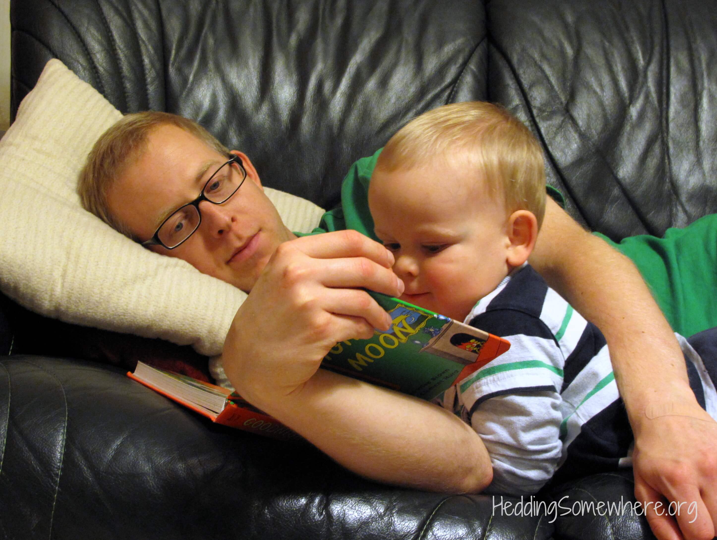 Reading with Daddy